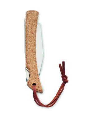 Logotrade advertising product picture of: Foldable knife with cork