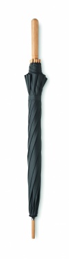 Logo trade promotional products picture of: 23,5 inch RPET/bamboo umbrella