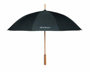 Logotrade business gift image of: 23,5 inch RPET/bamboo umbrella