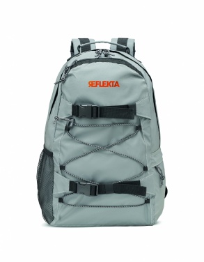 Logo trade promotional item photo of: High reflective backpack 190T