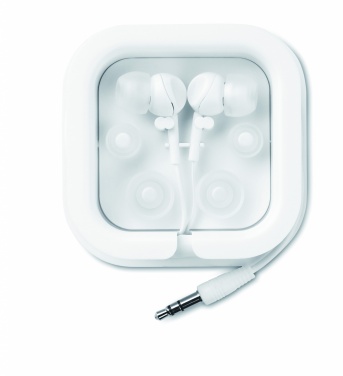 Logo trade promotional giveaways image of: Ear plug with silicone