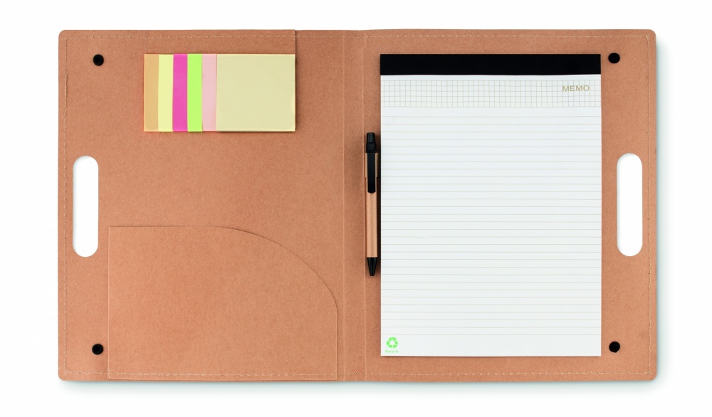 Logo trade promotional items picture of: Conference folder recycled