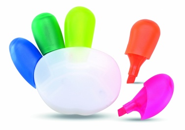 Logotrade promotional gifts photo of: 5 colour highlighter