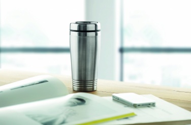 Logo trade promotional products picture of: Double wall travel cup 400ml