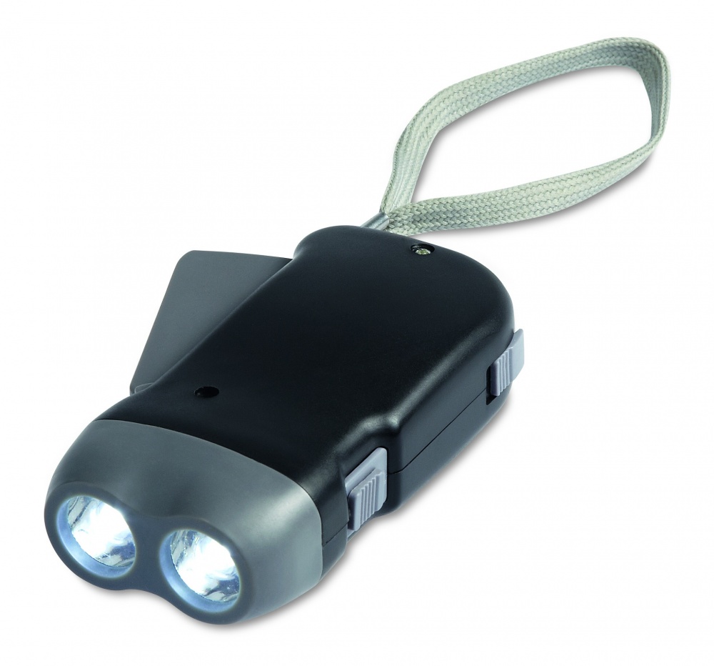 Logotrade promotional product image of: 2 LED dynamo torch
