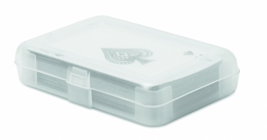 Logo trade promotional products picture of: Playing cards in pp case