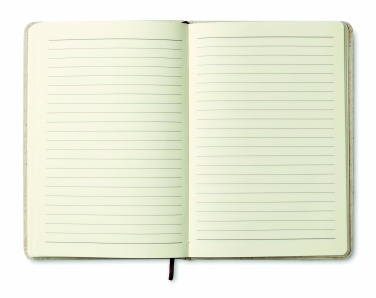 Logo trade advertising products image of: A5 canvas notebook