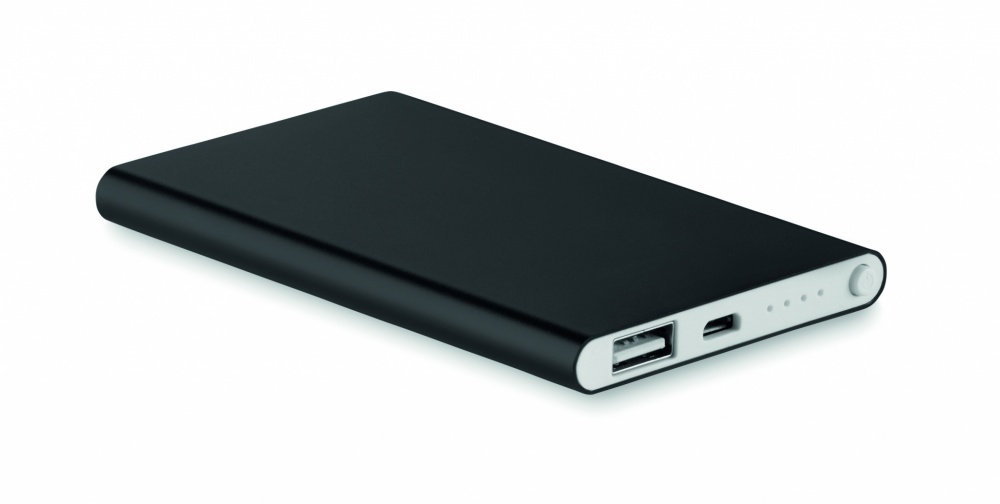 Logotrade corporate gift picture of: Flat power bank 4000 mAh