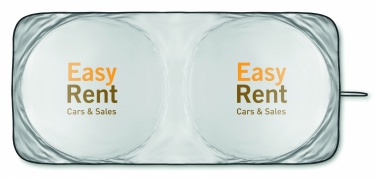 Logo trade promotional giveaways picture of: Foldable sun car visor