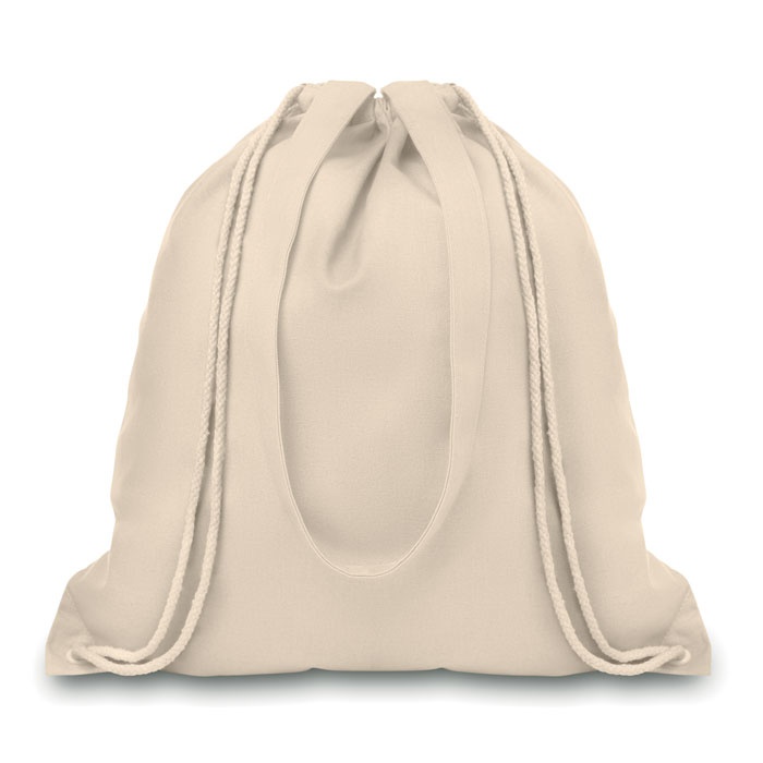 Logo trade advertising product photo of: 220gr/m² canvas 2 function bag