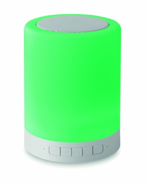 Logo trade corporate gifts image of: Touch light wireless speaker