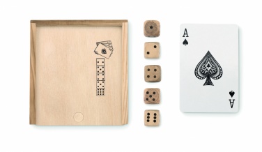 Logotrade promotional product picture of: Cards and dices in box