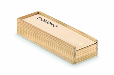 Logo trade business gift photo of: Domino set