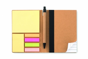 Logotrade promotional products photo of: Notebook w/pen & memo pad