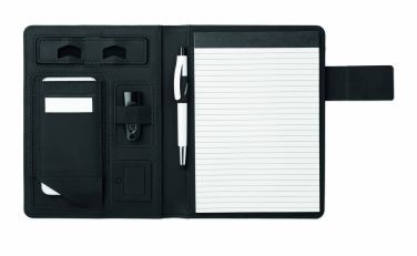 Logotrade advertising products photo of: A5 folder with power bank
