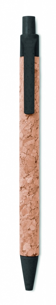 Logotrade corporate gifts photo of: Cork/ Wheat Straw/ABS ball pen