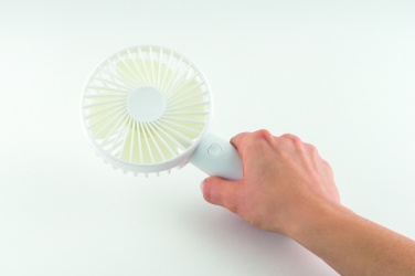 Logo trade promotional gifts picture of: USB desk fan with stand 