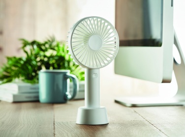 Logotrade corporate gift image of: USB desk fan with stand 