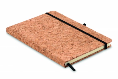 Logotrade promotional giveaway picture of: A5 cork notebook 96 lined