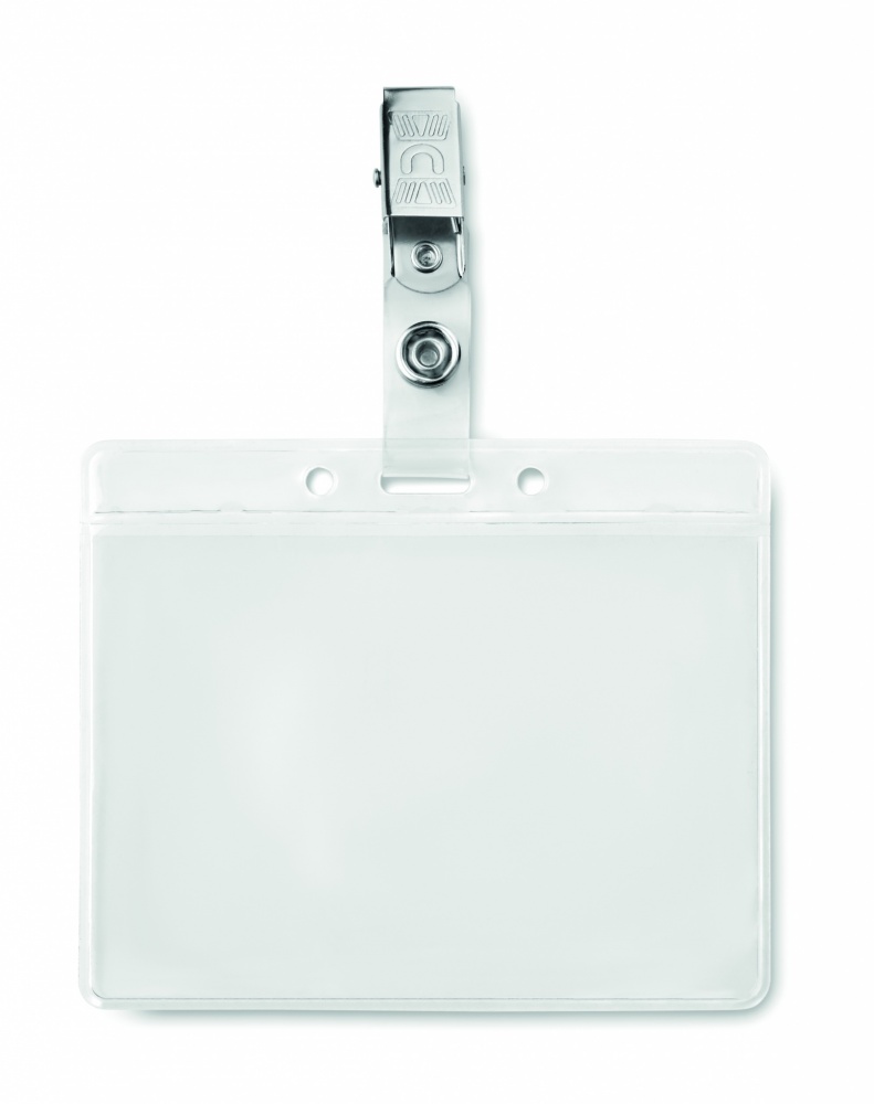 Logotrade promotional giveaways photo of: PVC badge holder