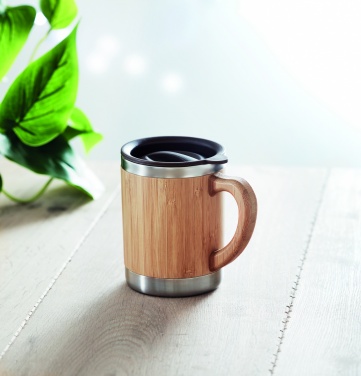 Logo trade advertising product photo of: Double wall mug 300ml