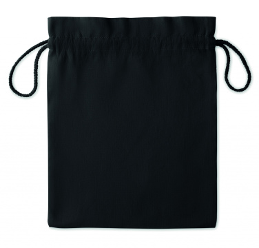 Logo trade promotional merchandise image of: Medium Cotton draw cord bag