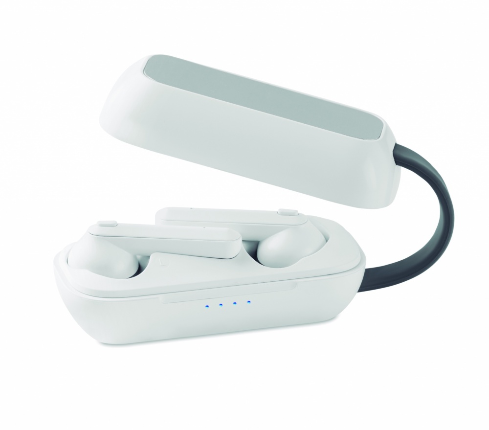 Logotrade promotional merchandise picture of: TWS wireless charging earbuds