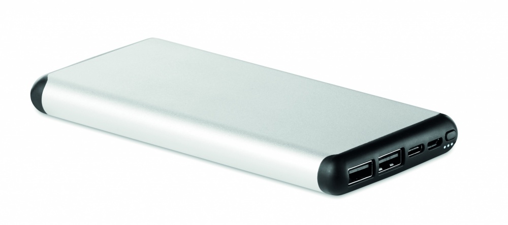 Logo trade promotional merchandise image of: Wireless 10000 mAh Power bank