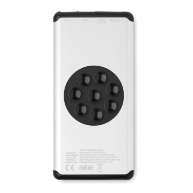 Logo trade promotional gift photo of: Wireless 10000 mAh Power bank