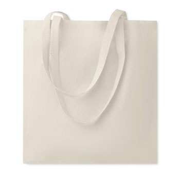 Logo trade promotional products image of: 180gr/m² cotton shopping bag