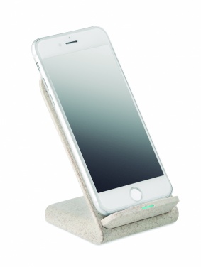 Logotrade advertising product image of: Wheat straw/ABS charger std10W