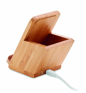 Logotrade corporate gift picture of: Wireless charger pen holder 5W BAICOI