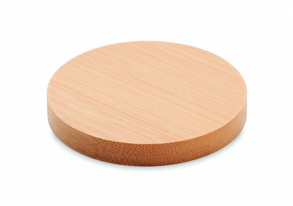 Logotrade promotional gifts photo of: Bamboo bottle opener/ coaster DAKAI