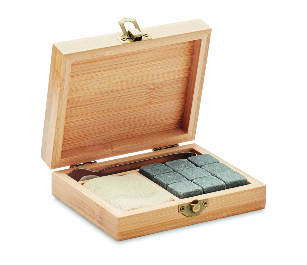 Logo trade promotional gifts picture of: 9 stone ice cubes in box