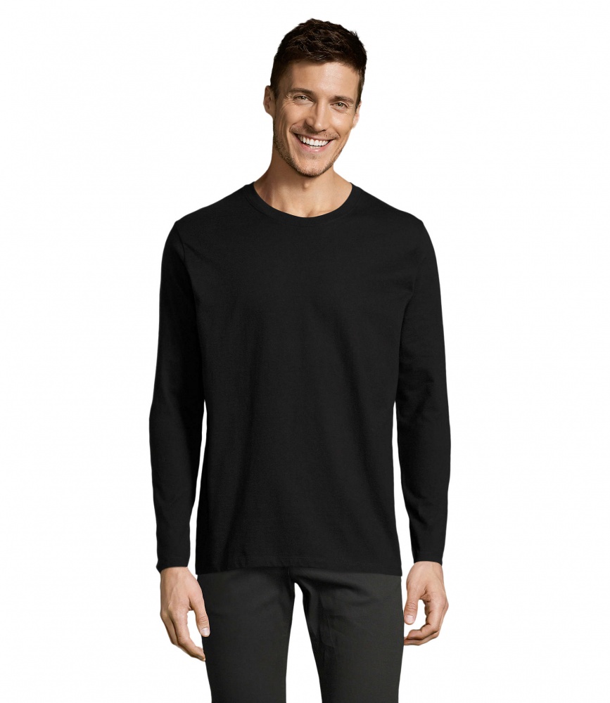 Logo trade promotional merchandise picture of: IMPERIAL LSL MEN T-Shirt190