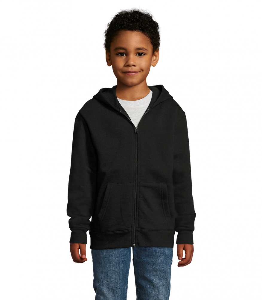 Logo trade promotional products image of: STONE KIDS ZIP HOODIE 260