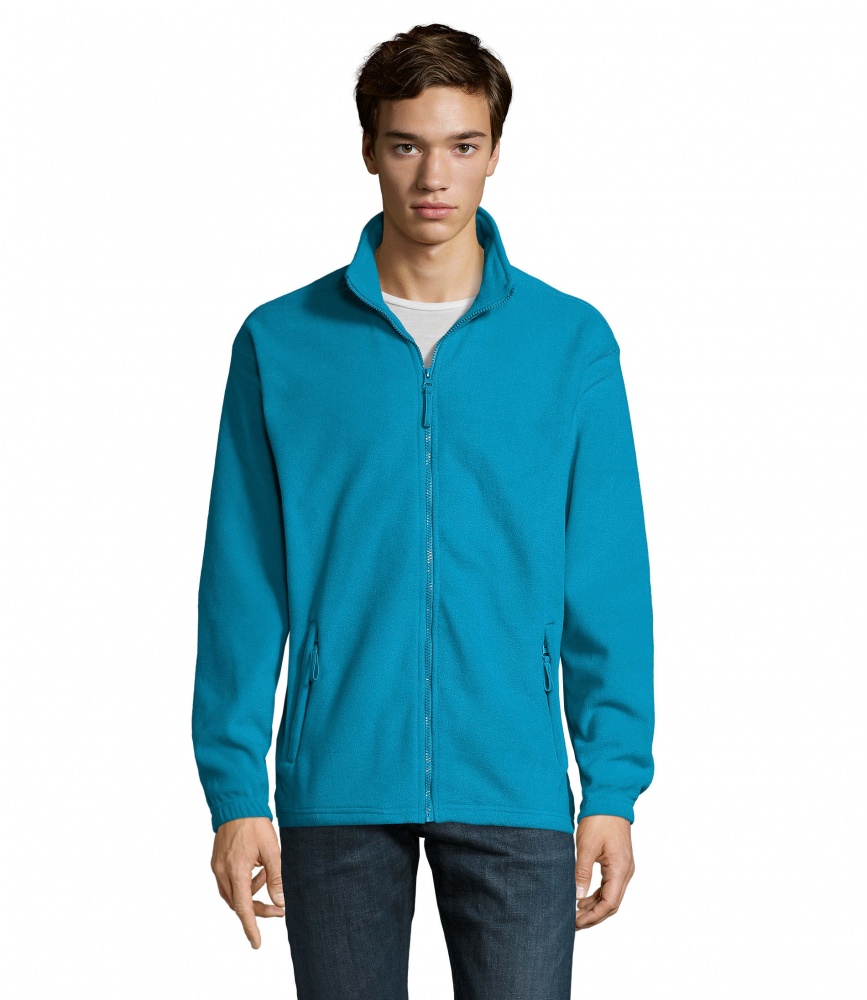 Logo trade corporate gift photo of: NORTH Zipped Fleece Jacket