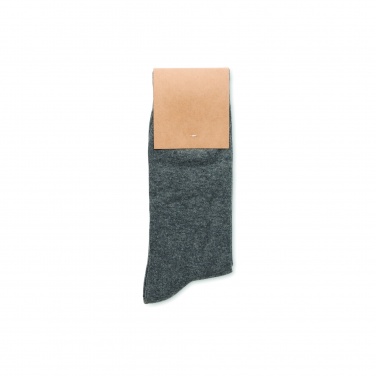 Logo trade promotional items image of: Pair of socks in gift box M