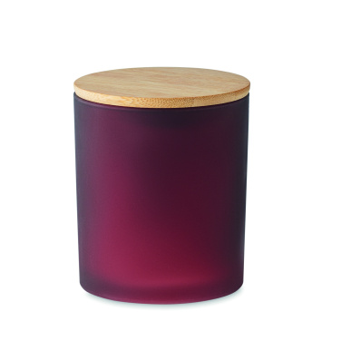 Logotrade promotional gift picture of: Plant based wax candle 200 gr