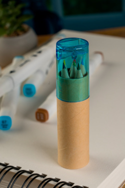 Logotrade promotional item image of: Wooden crayons BECKY