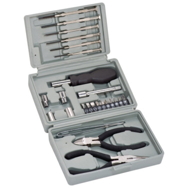 Logo trade business gifts image of: 25-parts tool set MANAGUA