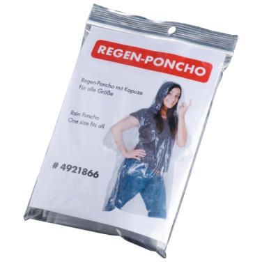 Logo trade advertising products picture of: Emergency poncho TOURS