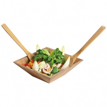 Logotrade advertising product image of: Bamboo salad servers CAPUA