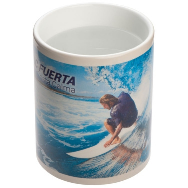 Logotrade promotional gifts photo of: Colour-changing sublimation mug SIRMIONE 300 ml