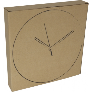 Logo trade corporate gifts image of: Wall clock with allover clock face VENICE