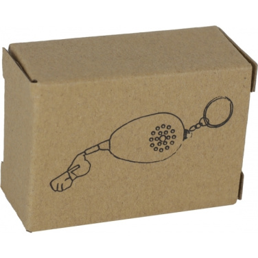 Logo trade promotional gifts picture of: Keyring with alarm function OVADA