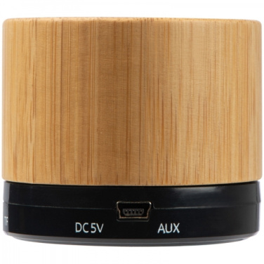 Logotrade corporate gifts photo of: Bamboo bluetooth speaker FLEEDWOOD