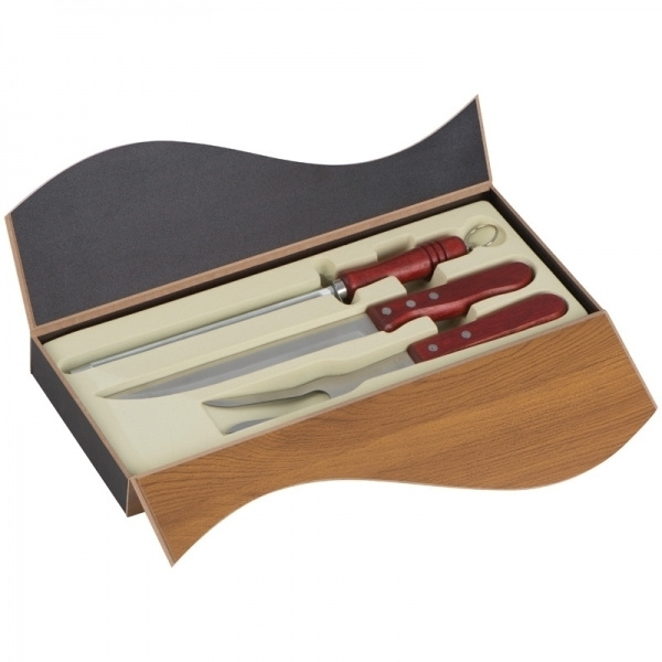 Logo trade promotional giveaway photo of: Carving knife and fork SYDNEY