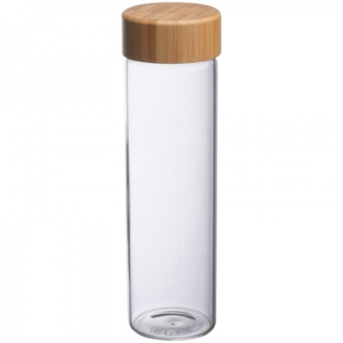 Logo trade corporate gifts image of: Glass bottle SANTA CRUZ 500 ml