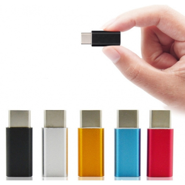 Logo trade promotional products image of: Type-C/micro USB adapter